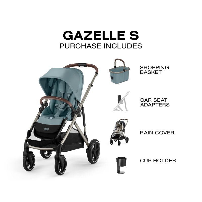 Cybex Gazelle S 2 Single to Double Stroller