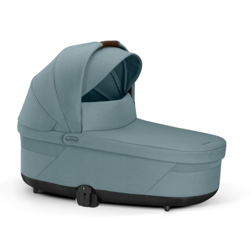 Cybex Cot S Lux for Balios Stroller in Stormy Blue, Almond Beige, Moon Black, Stone Grey and More