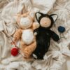 Olli Ella Cozy Dinkums Nox Black Cat Toys