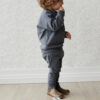 Organic Cotton Morgan Pant in Smoke