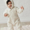 Jamie Kay Sasha Recycled Polyester Sherpa Onepiece in Natural