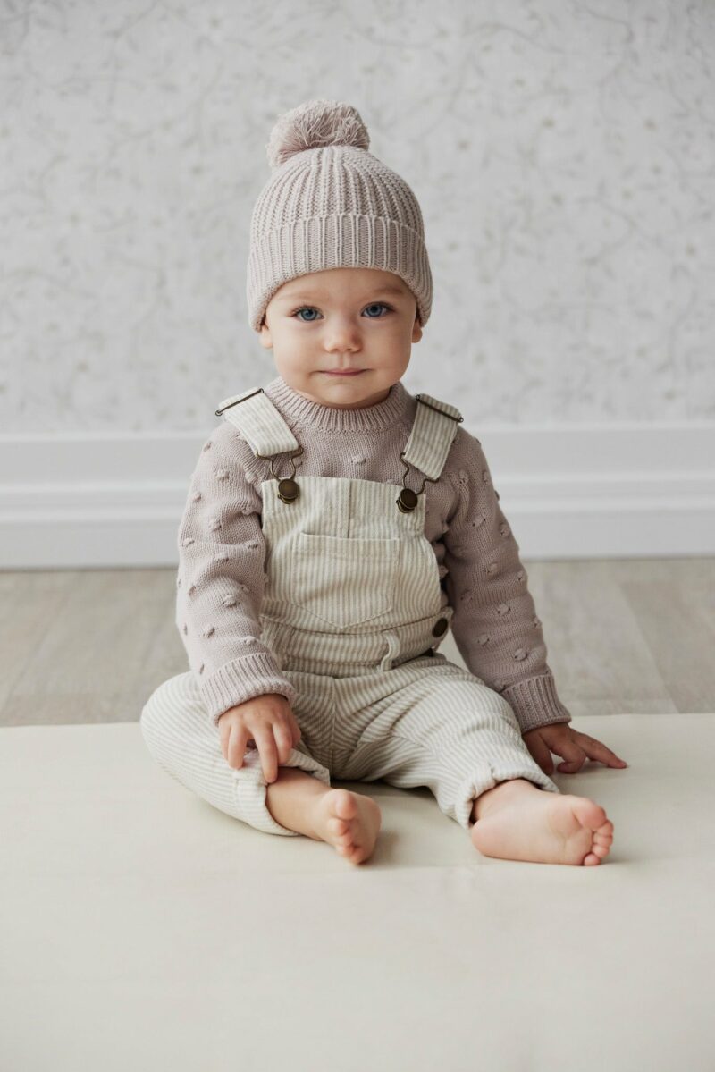 Aurelie Beanie in Rosebud from Jamie Kay