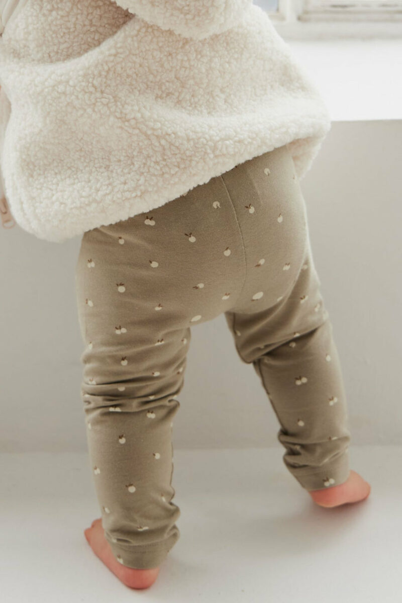 Jamie Kay Organic Cotton Legging in Apples Seneca Rock