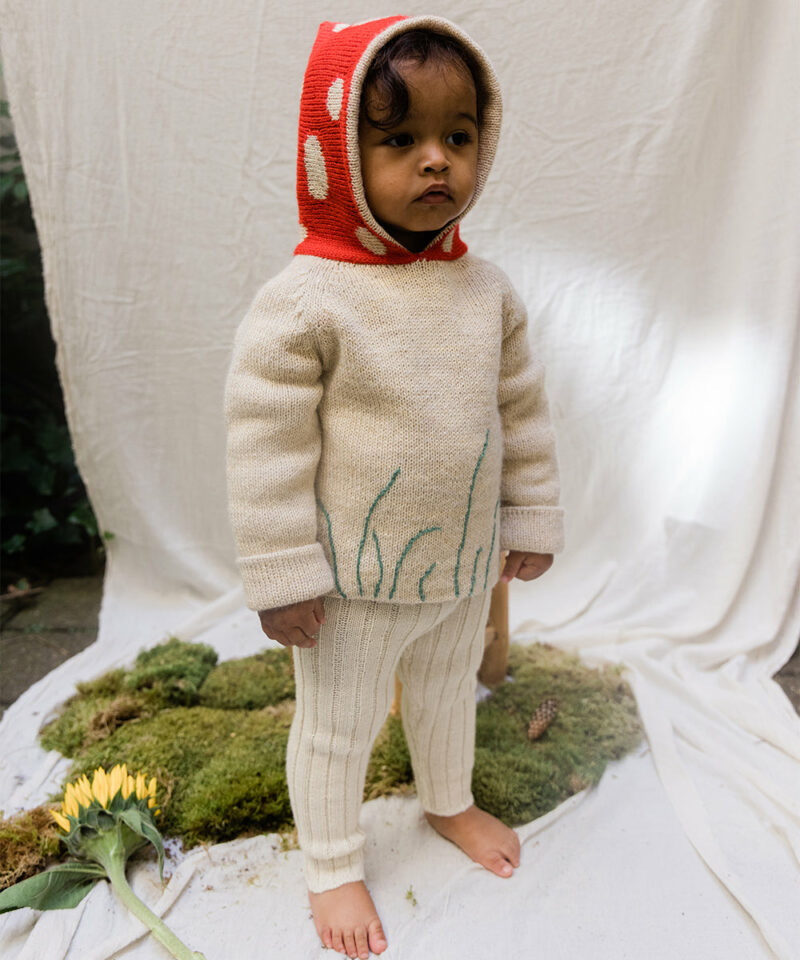 Mushroom Knit Hoodie