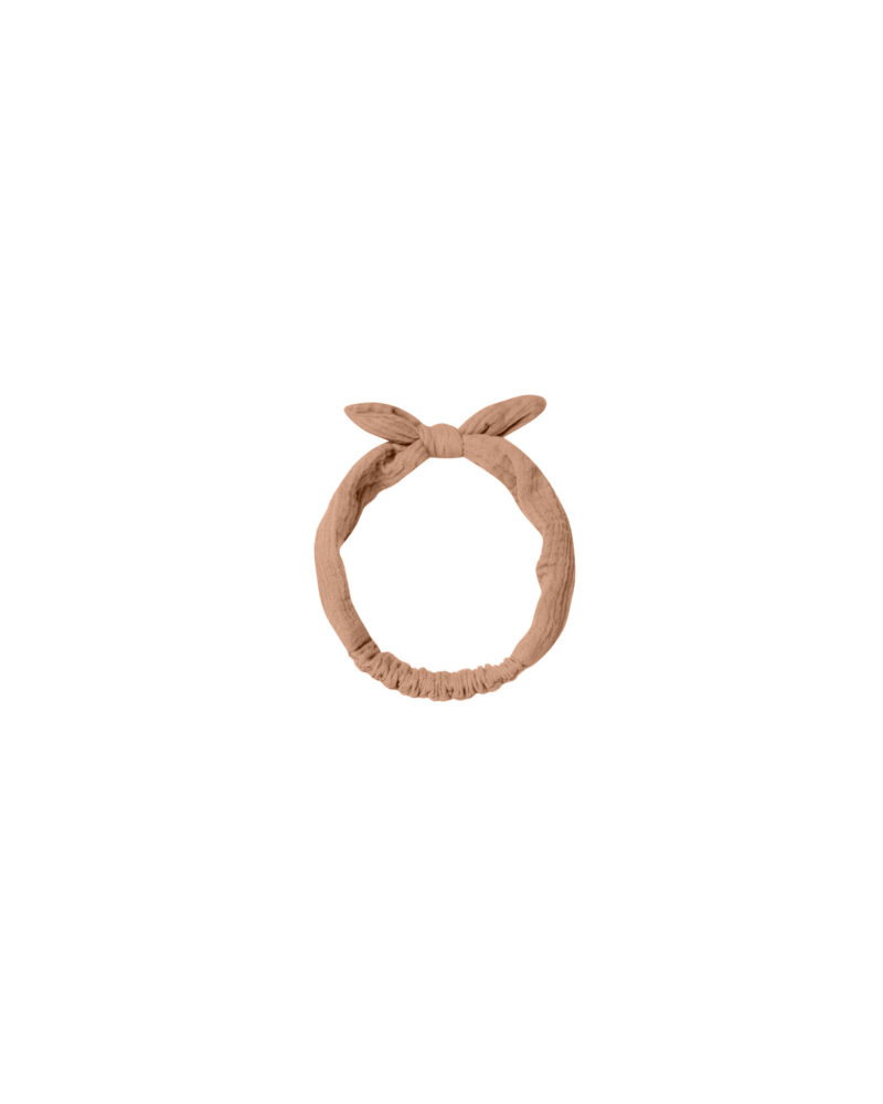 Rylee + Cru Baby Bow Headband In Spice Rylee + Cru Baby Bow Headband In Spice