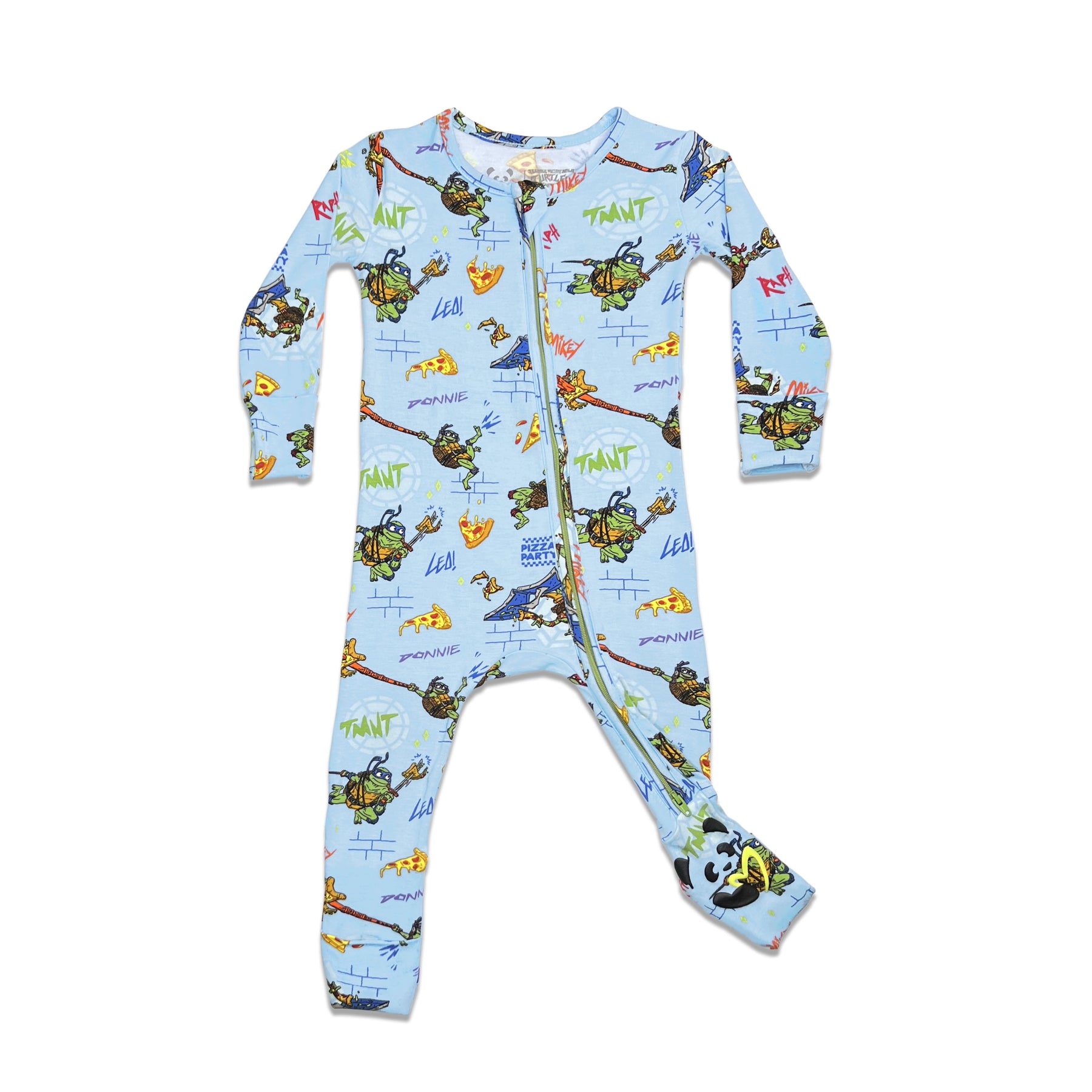 Bellabu Bear Teenage Mutant Ninja Turtles Mutant Mayhem Movie Bamboo Kids Pajamas