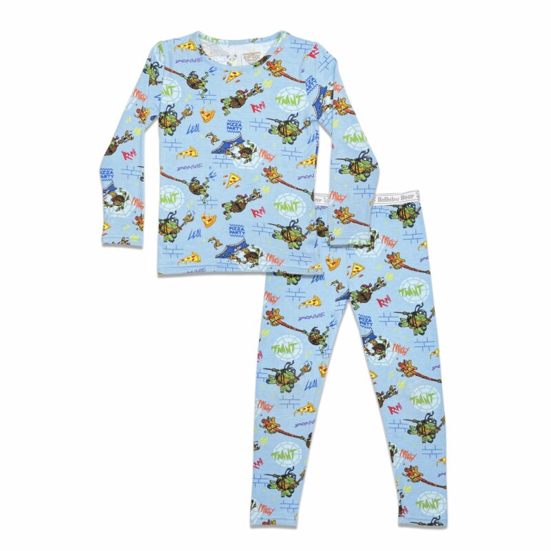 Bellabu Bear Teenage Mutant Ninja Turtles Mutant Mayhem Movie Bamboo Kids Pajamas