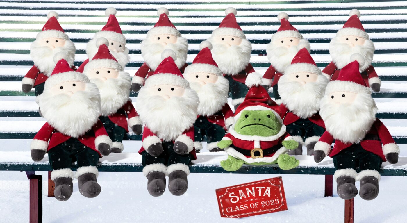 Jellycat snowflake santa outlet