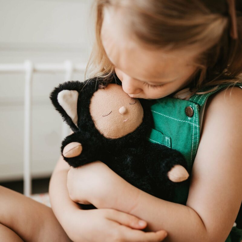 Cozy Dinkums Nox Black Cat from Olli Ella