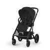 Cybex Balios S Lux Stroller in Moon Black with Black Frame