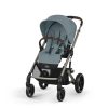 Cybex Balios S Lux Stroller in Stormy Blue with Taupe Frame