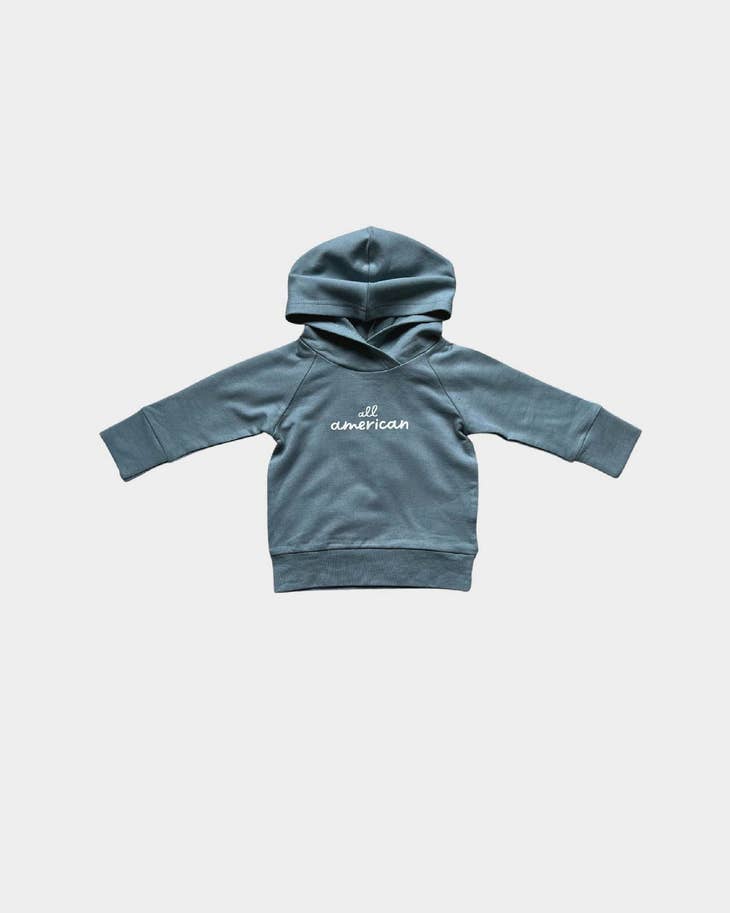 Babysprouts Raglan Hoodie in All American