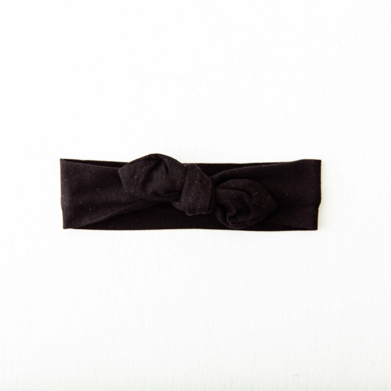 Dreamiere Onyx Topknot Headband