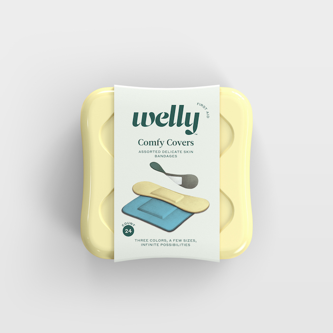Welly Comfy Covers Delicate Skin Flex Fabric Bandages