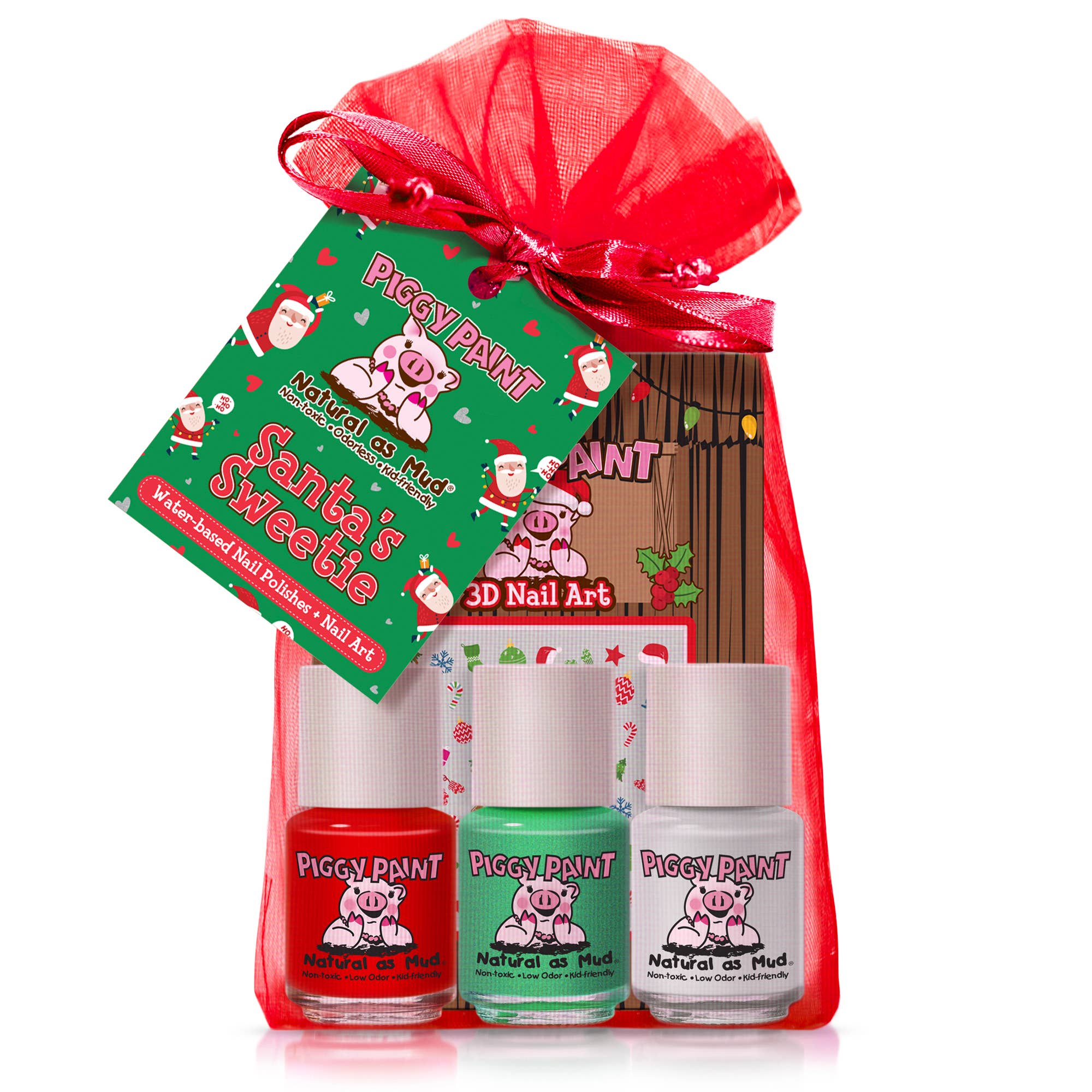 Piggy Paint Santa's Sweetie Nail Polish Gift Set