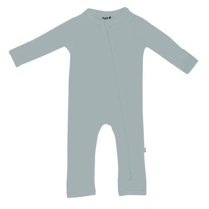 Zippered Romper in Glacier from Kyte BABY