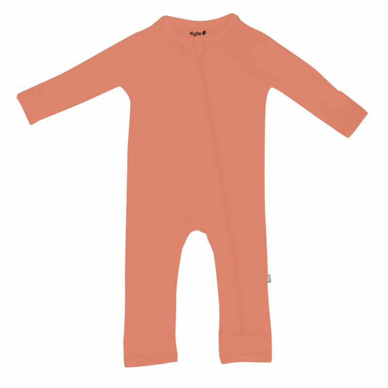 Zippered Romper in Sienna from Kyte BABY