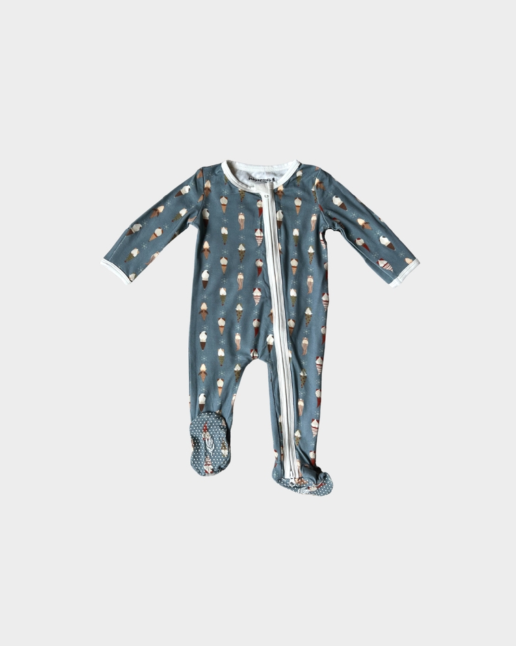 Babysprouts Footie Romper in Gnomes