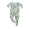 Peregrine Kidswear Koi Pond Bamboo Viscose Footie