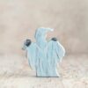 Spooky Wooden Ghost Figurine from Wooden Caterpillar Toys