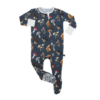 Mushrooms Bamboo Footed Sleeper from Peregrine Kidswear