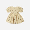 Quincy Mae Waffle Babydoll Dress In Apples