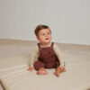 Baby Overall In Plum from Quincy Mae