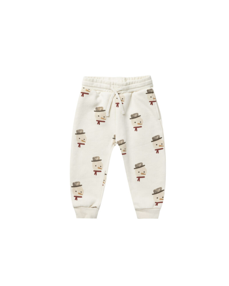 Rylee + Cru Jogger Pant In Snowman