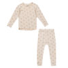 Rylee + Cru Modal Pajama Set In Holly Berry