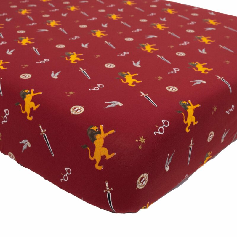 Kyte BABY Crib Sheet in Gryffindor Crib Sheet