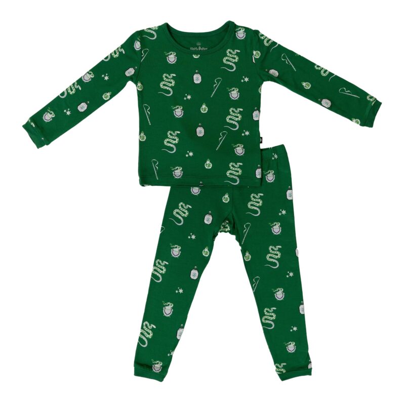 Long Sleeve Pajamas in Slytherin from Kyte BABY