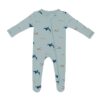 Kyte BABY Zippered Footie in Coastline