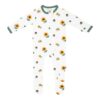 Zippered Footie in Sunflower  from Kyte BABY