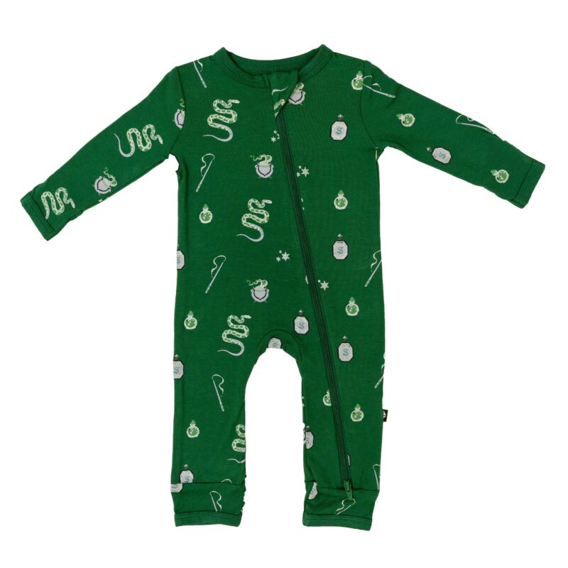 Zippered Romper in Slytherin from Kyte BABY
