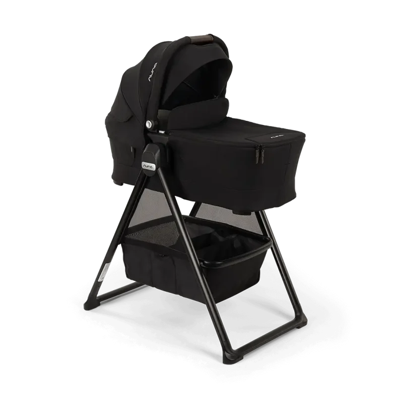 nuna_swiv_triv_caviarccr_stand_bassinet_angle_op_us_web_1 Nuna SWIV & TRIV Series Bassinet & Stand