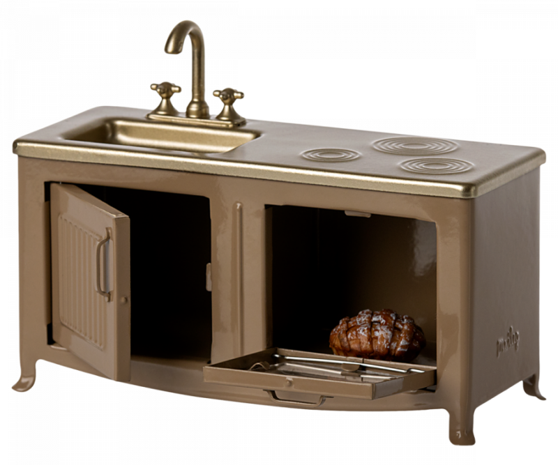 Kitchen For Mouse In Light Brown from Maileg