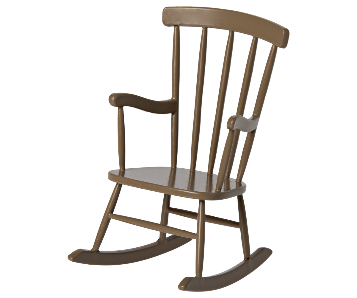Maileg Rocking Chair For Mouse In Light Brown