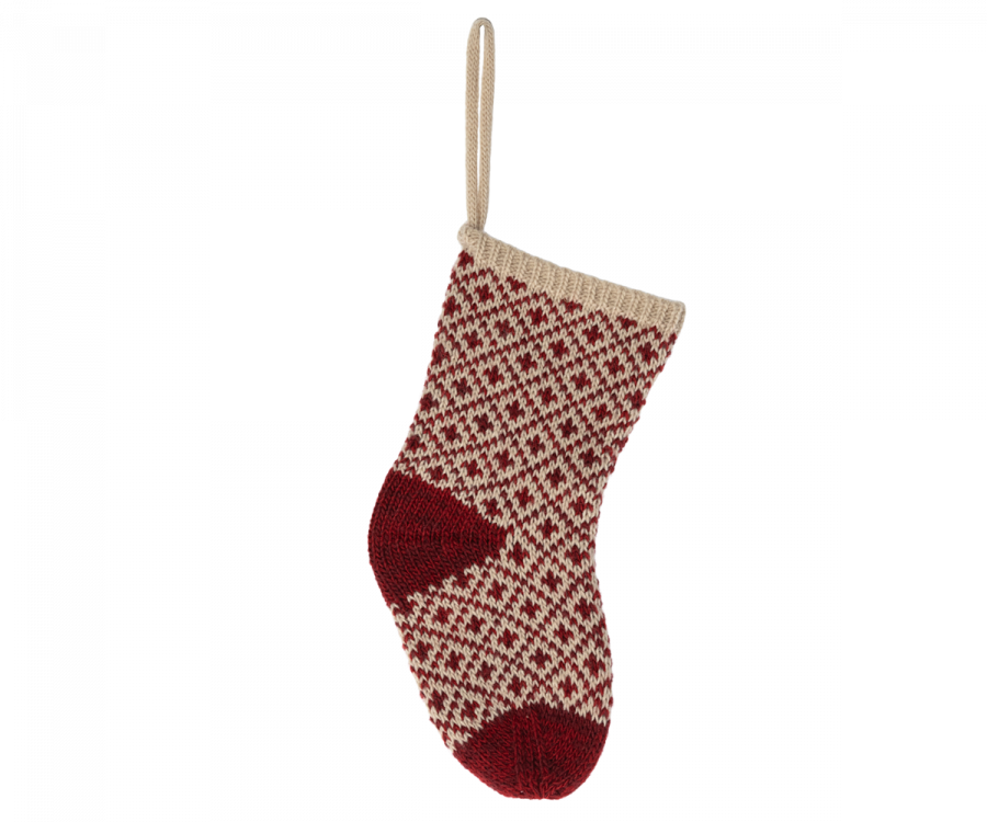 Maileg Christmas Stocking in Red