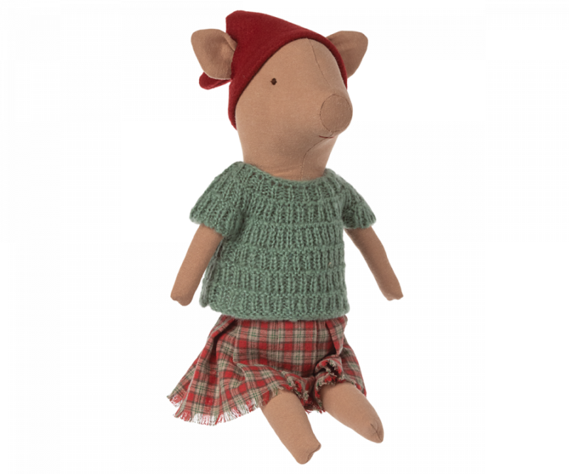 Christmas Girl Pig from Maileg