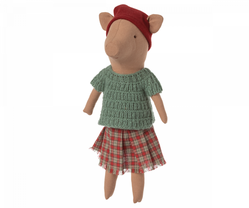 Maileg Christmas Girl Pig