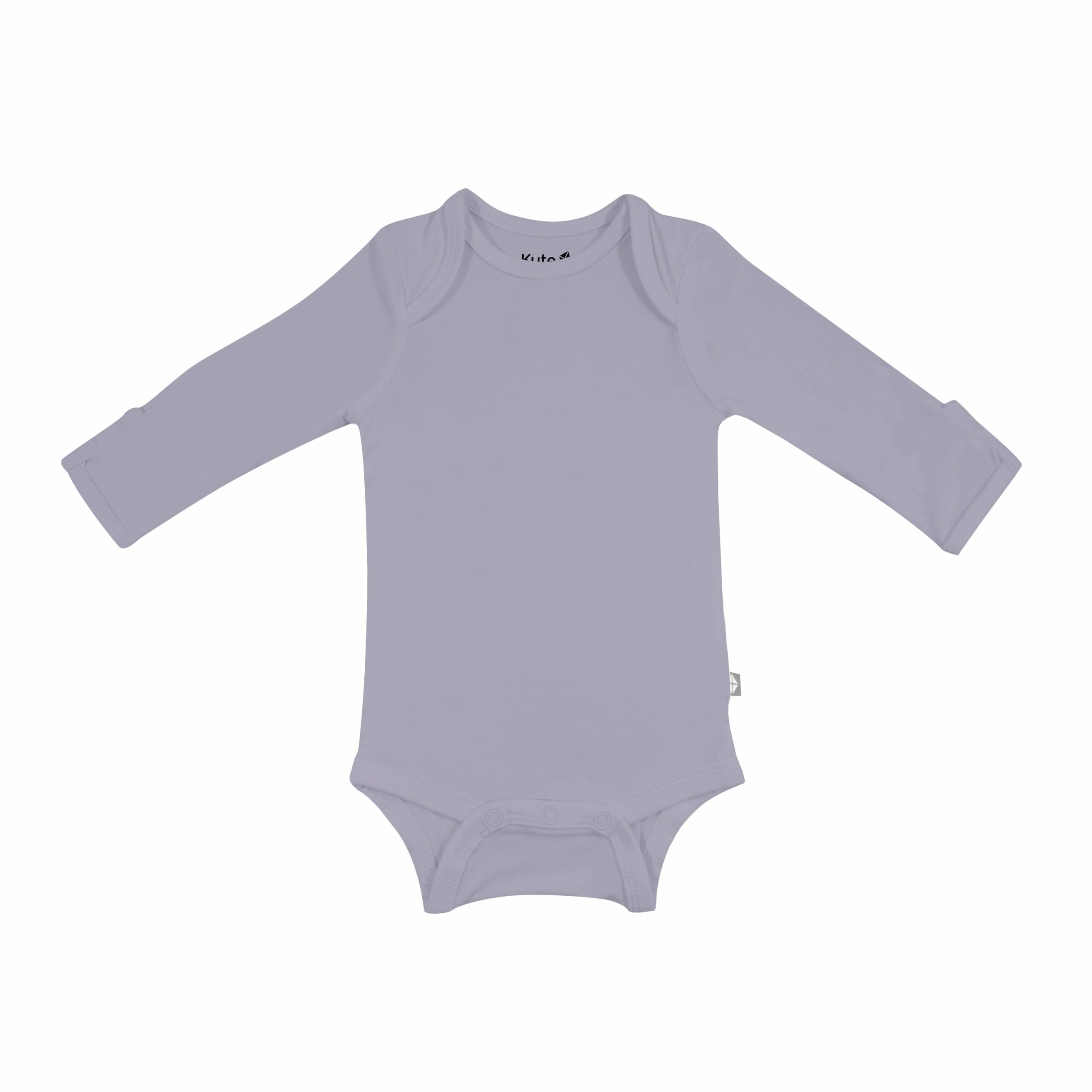 Kyte BABY Long Sleeve Bodysuit in Haze