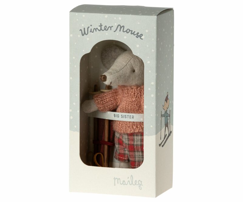 Winter Big Sister Mouse from Maileg