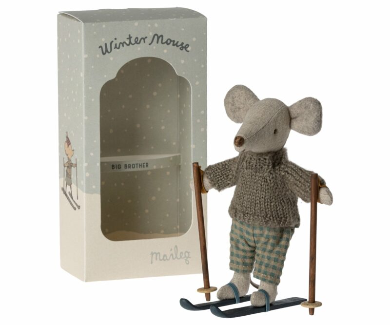 Winter Big Brother Mouse made by Maileg