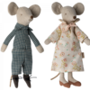 Grandma And Grandpa Mice In Cigarbox made by Maileg