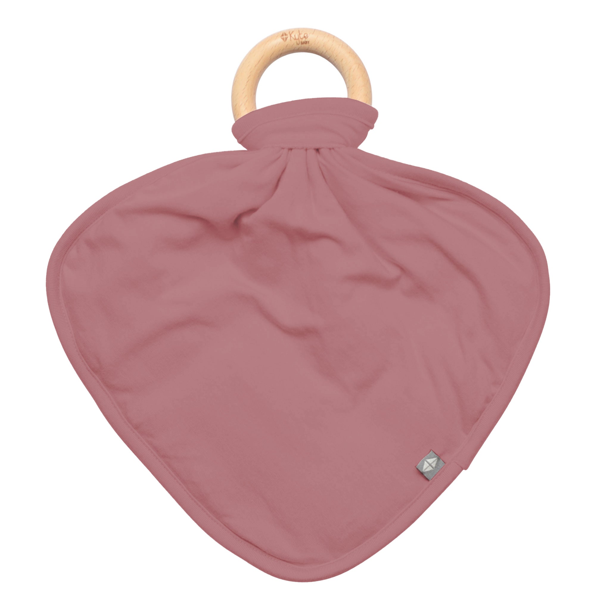 Kyte BABY Lovey in Dusty Rose with Removable Teething Ring