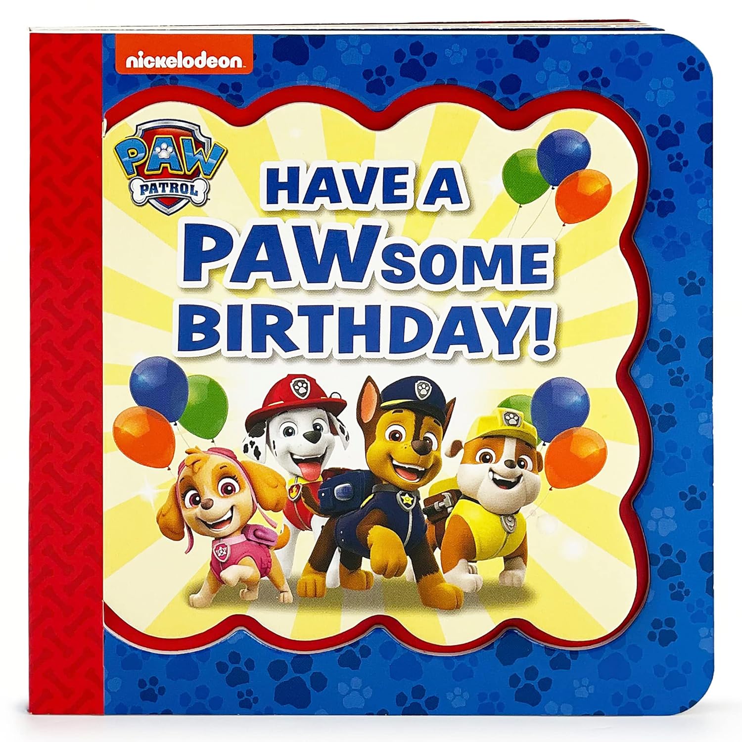 Personalised Paw Patrol Birthday Card For Kids - Custom Name, Age & Message