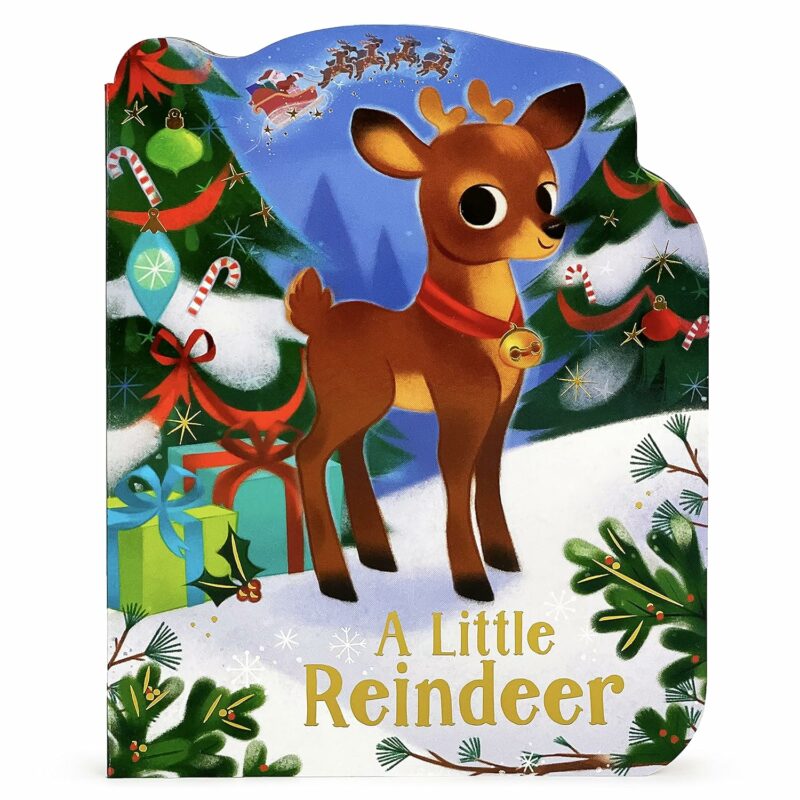 Cottage Door Press A Little Reindeer Shaped Board Book