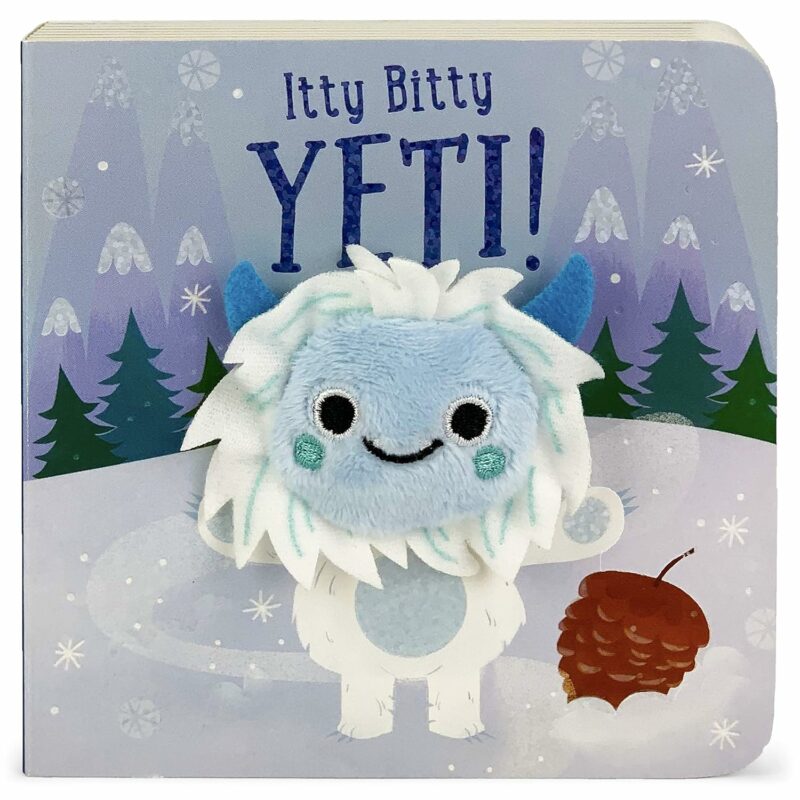 Cottage Door Press Itty Bitty Yeti Finger Puppet Board Book