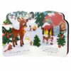 A Little Reindeer Shaped Board Book made by Cottage Door Press
