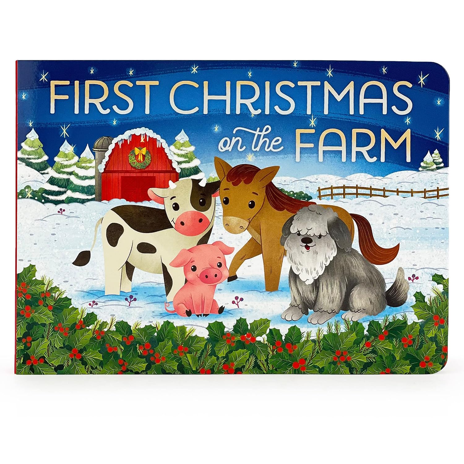 Cottage Door Press First Christmas on the Farm Holiday Board Book